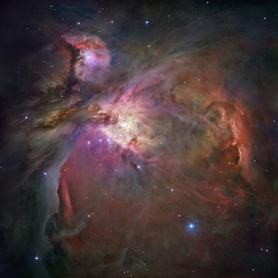 Interstellaire wolken (Orionnevel, Hubble Space Telescope) 