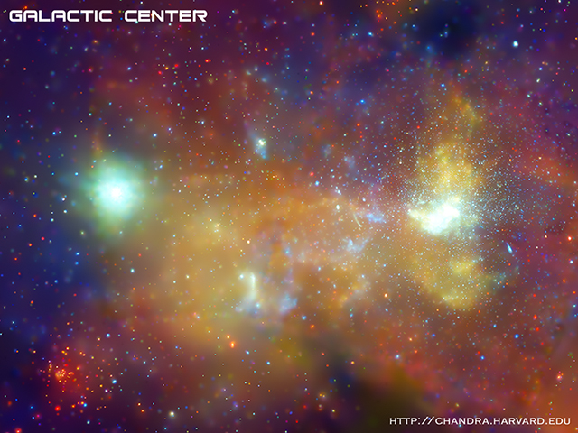 Centrum van de Melkwerg zoals gezien door Chandra