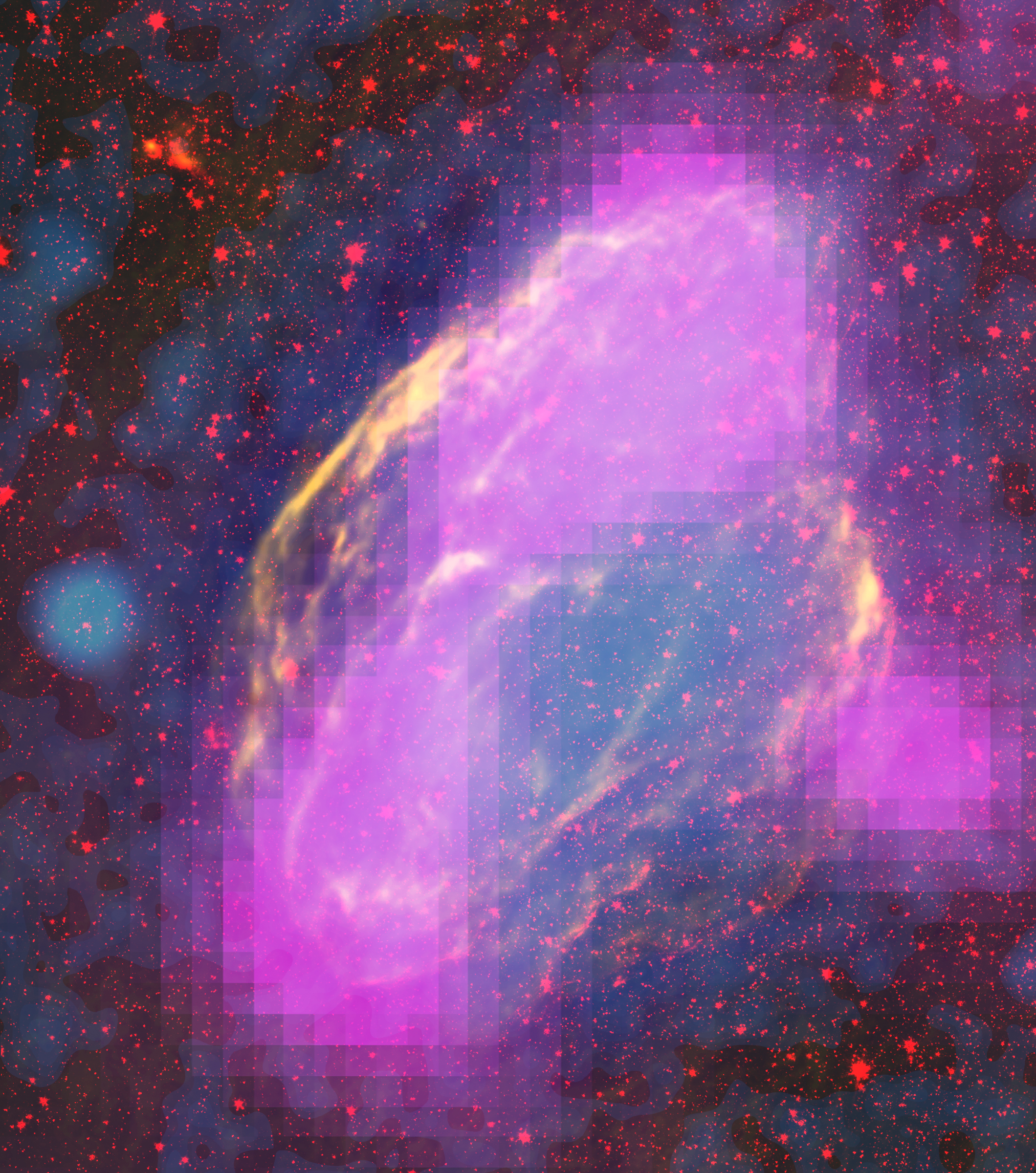 Gammastraling afkomstig van een supernovarest (W44)