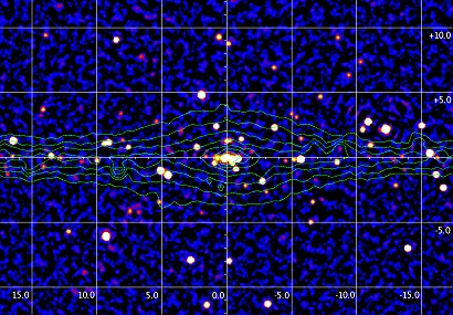 ESA?s Integral ziet de kern van het Melkwegstelsel in gammastraling