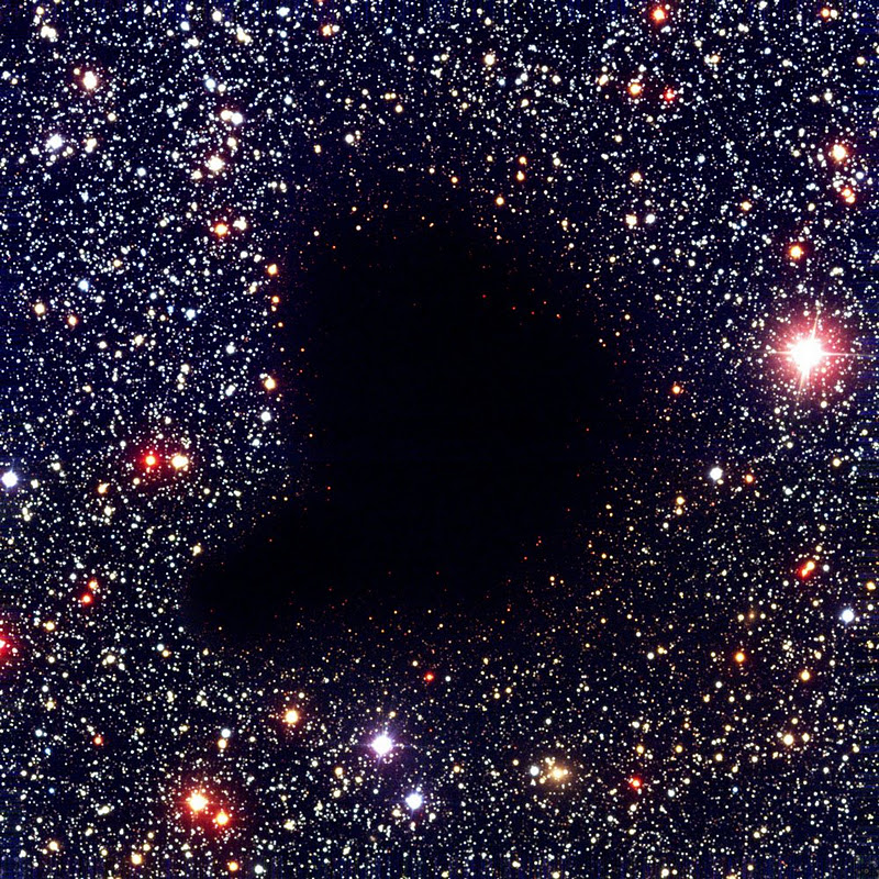 Donkere gas en stofwolk Barnard 68: geboorteplaats van volgende sterren 