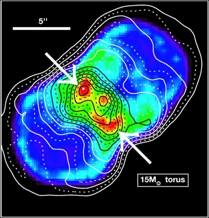 Eta Carinae massive torus (ESO)