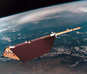 NASA's CHAMP missie is eveneens een satellietmissie voor geodesie