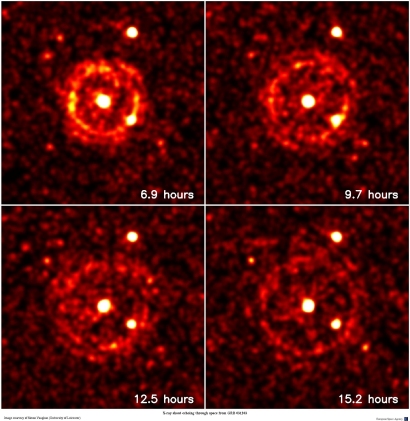 XMM-Newton waarneming van het nagloeien van een gammaflits (GRB 031203)