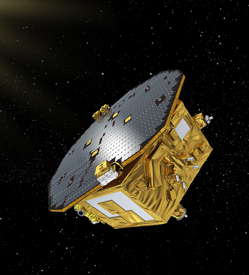 Artist impression of LISA Pathfinder