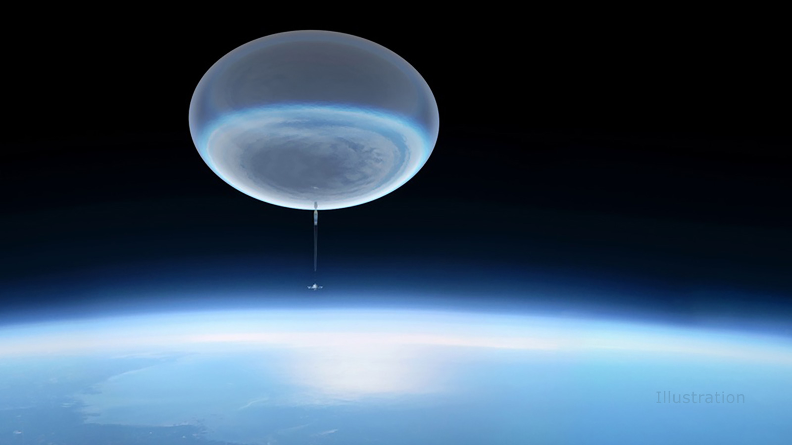 POEMM high altitude balloon credit NASA GSFC Conceptual Image Lab Michael Lentz