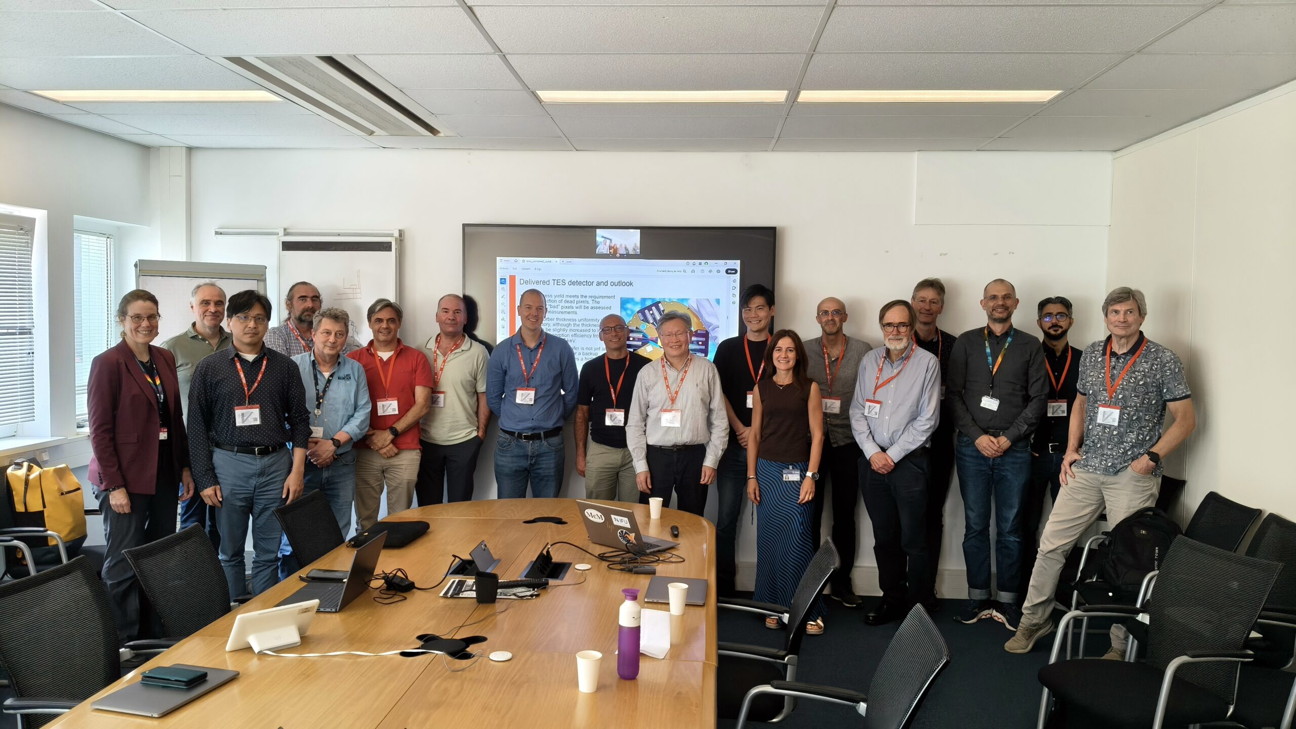 SRON-team TES-project